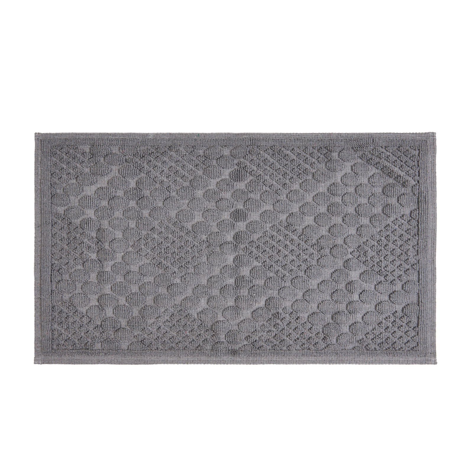 Soft Kağan 2'li Banyo Paspası - Gri - 60x100 cm + 50x60 cm