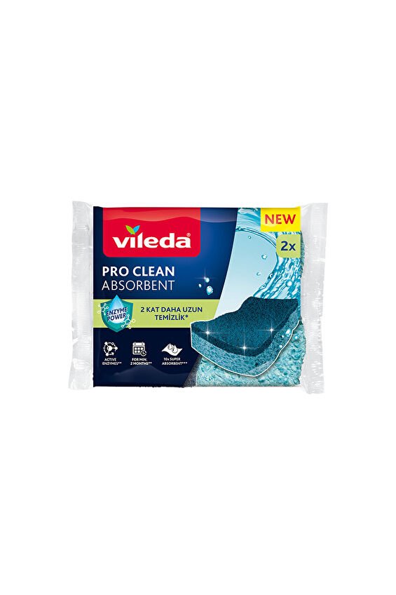 Vileda Pro Clean Viskoz 2'li