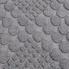 Soft Kağan 2'li Banyo Paspası - Gri - 60x100 cm + 50x60 cm