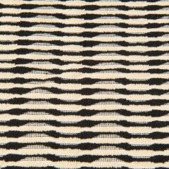 Soft Greta 2'li Havlu Seti - Ekru / Siyah - 30x30 cm