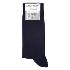 Body Pure Premium Erkek Soket Çorabı Lacivert 40/45