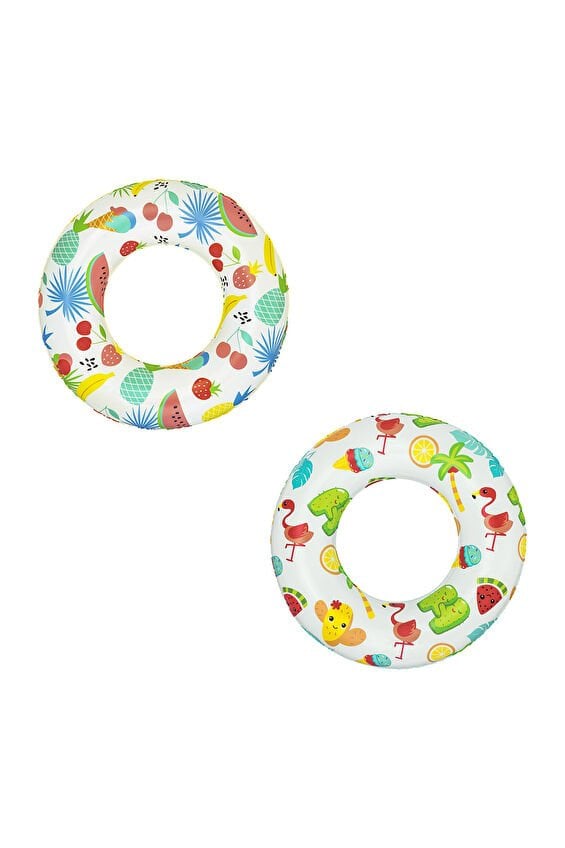 Bestway Desenli Yüzme Simidi 61 Cm