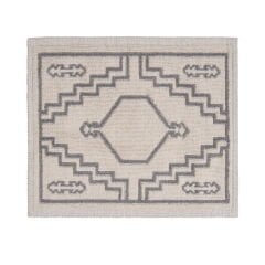 Soft Klas 2'li Banyo Paspası - Ekru / Gri - 60x100 cm + 50x60 cm