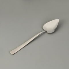 Can Canan 12'li Sade Tatlı Çatal Kaşık Takımı - Gri - 16,2 cm