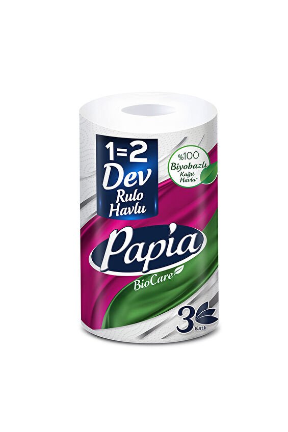 Papia Biocare Dev Havlu 3 Katlı 1=2