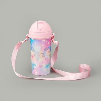 Cosmo Kız Figürlü 3D Tritan Matara - Renkli - 415 ml