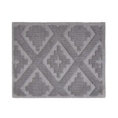Soft Nil 2'li Banyo Paspası - Gri - 60x100 cm + 50x60 cm