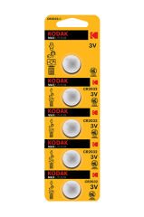 Pil Kodak Düğme 2032 5 Lı