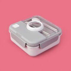 Boutique Beslenme Kabı - Gri - 1,25 lt