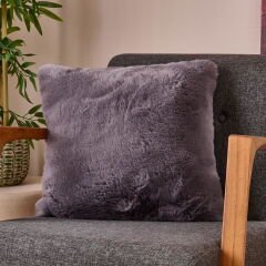 Soft Post Kırlent - Antrasit - 45x45 cm