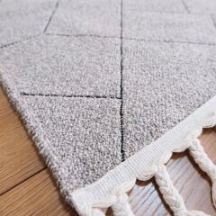 İskandinav Bukle Shaggy - Gri -120x180 cm