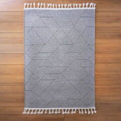 İskandinav Bukle Shaggy - Gri -120x180 cm
