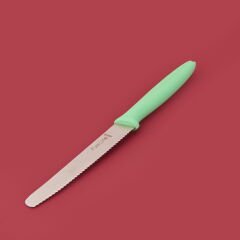 Dişli Domates Bıçağı - Yeşil - 12 cm