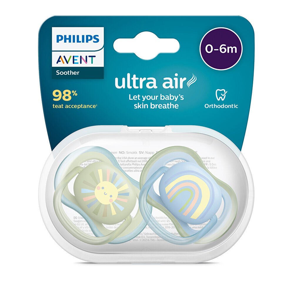Ultra Air Emzik 0-6 Ay, 2'li Paket, Erkek 1 Adet