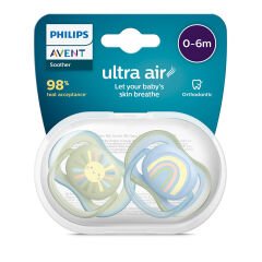 Ultra Air Emzik 0-6 Ay, 2'li Paket, Erkek 1 Adet