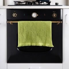 Soft Waffle Mutfak Havlusu - Yeşil - 30x45 cm