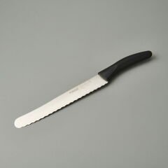Deluxe Ekmek Bıçağı - Siyah - 18 cm