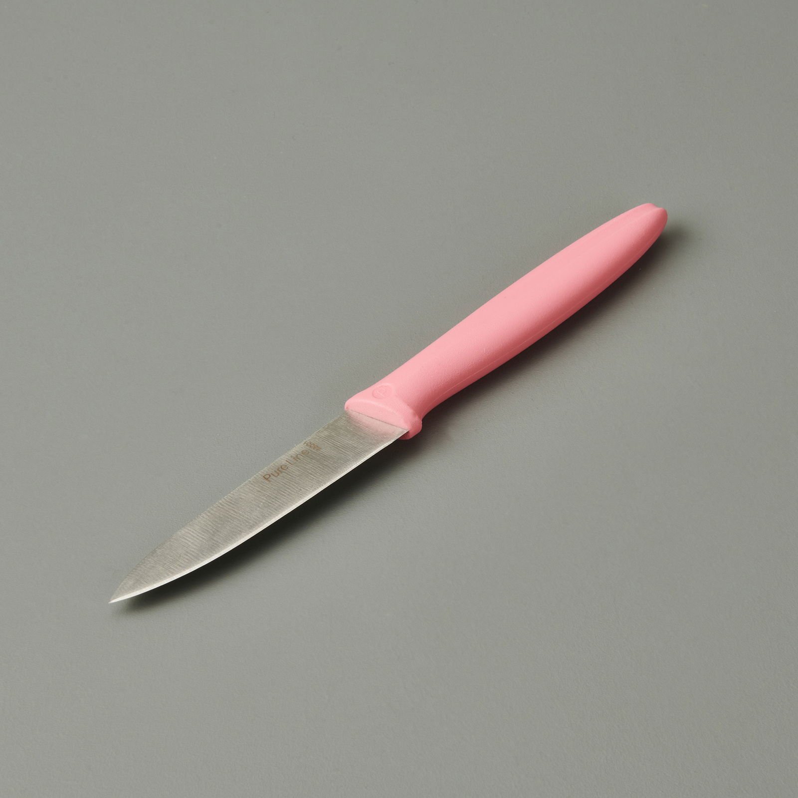 Sivri Soyma Bıçağı - Pembe - 9 cm