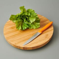 Dişli Sebze Bıçağı - Turuncu - 12 cm