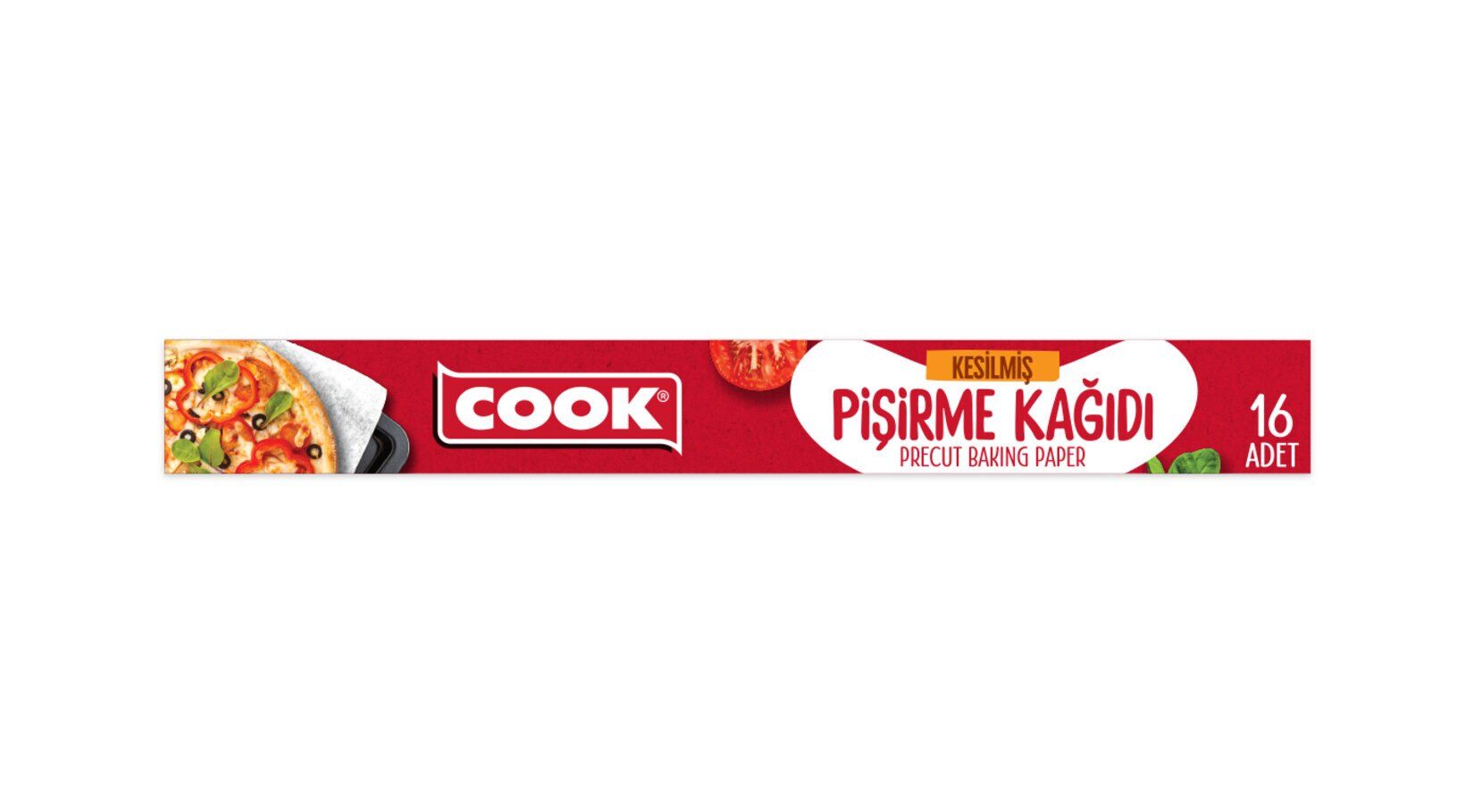 Cook Kesilmış Yağlı Pişirme Kağıdı 16 Yaprak