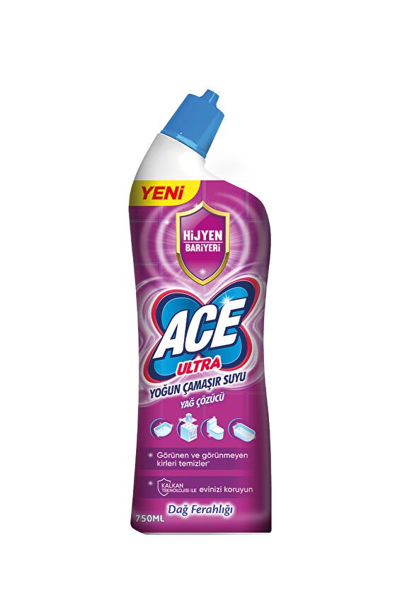 Ace Ultra Çamaşır Suyu Powerjel 750 ml Ferahlık Etkisi