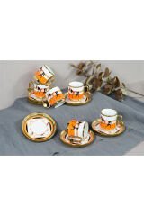 Paçi Florantine 6'lı Kahve Takımı