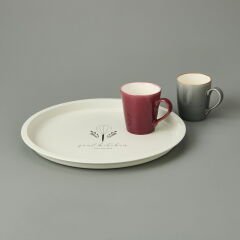 Soul Kitchen Tepsi - Krem - 35 cm