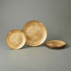 Armoni 7 Parça Pasta Servis Seti - Sarı