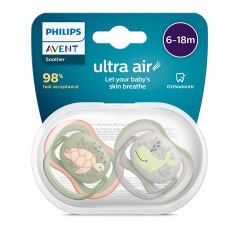 Ultra Air Emzik 6-18 Ay, 2'li Paket, Erkek 1 Adet