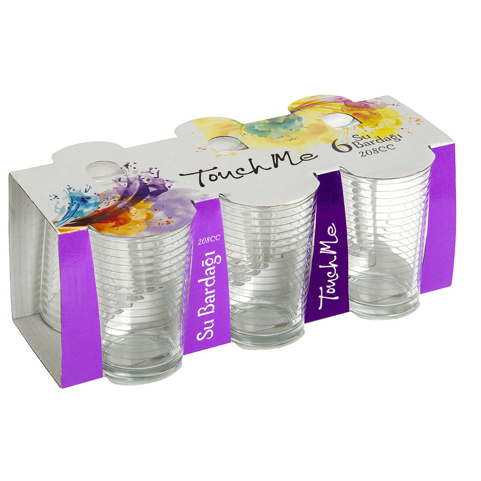 Touch Me Su Bardağı 215 Cc 6'lı
