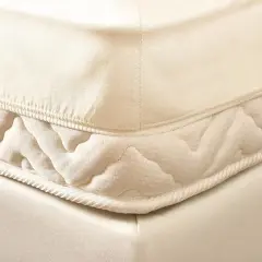 Soft Basic Çift Kişilik Lastikli Çarşaf - Ekru - 180x200 cm