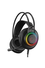 Rampage RM-K27 X-JAMMER Rainbow Ledli PC USB 3.5M PS4-XBOX-Mobile Gaming Oyuncu Mikrofonlu Kulaklık