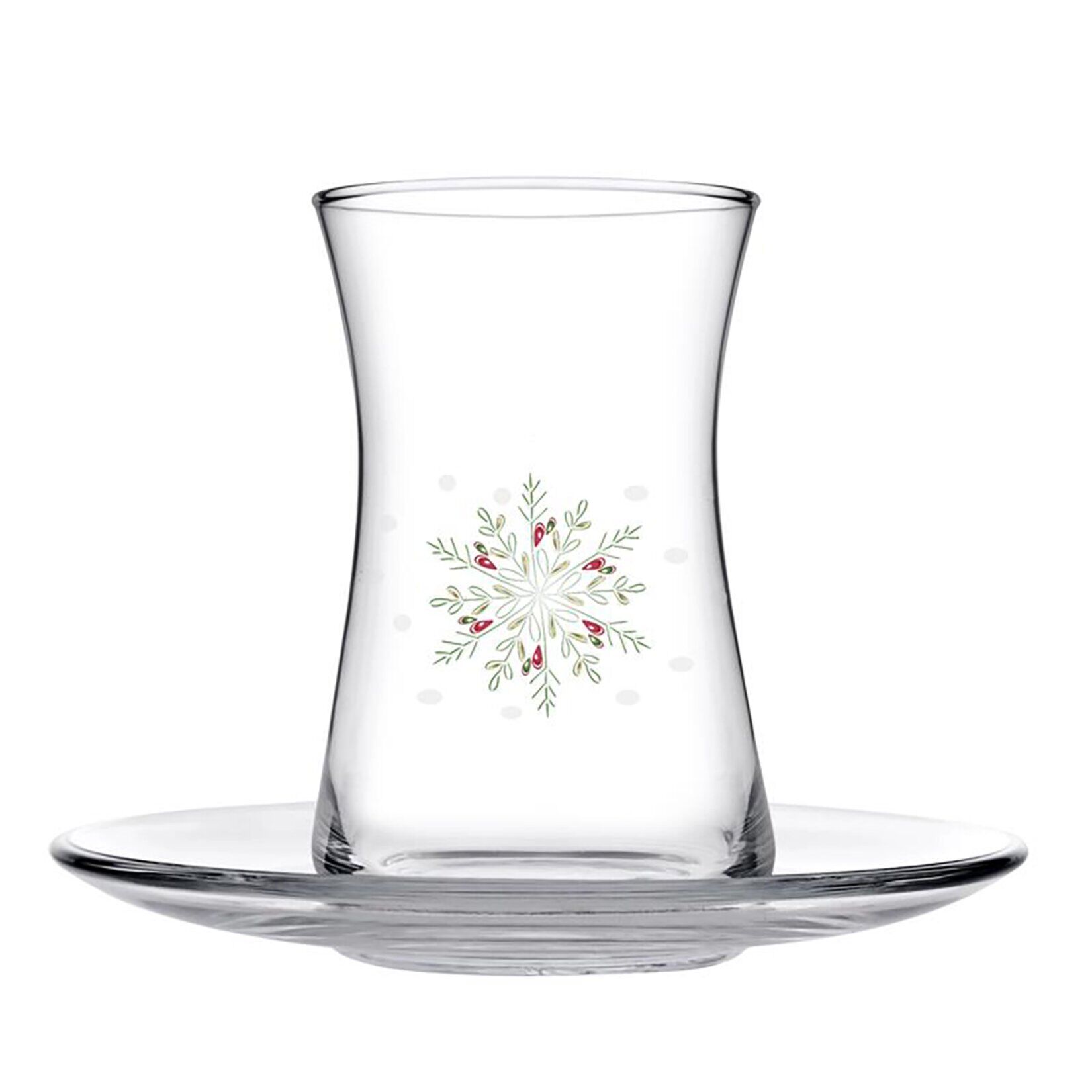 Paşabahçe Happy Holidays 8 Parça Çay Seti