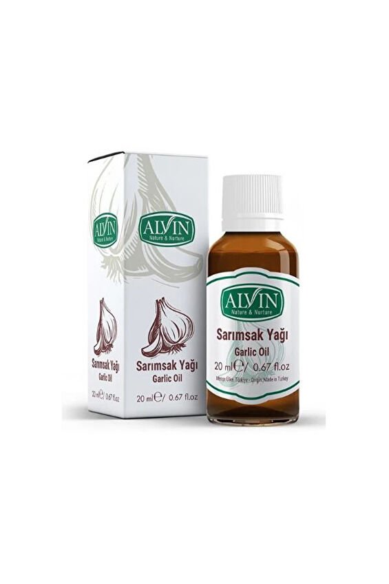 Alvin Sarımsak Yağı 20 ml