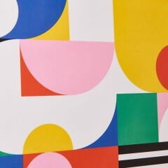 Deco Abstracto Tablo - Renkli - 70x50 cm