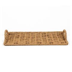 Deco Monarca Dekoratif Tepsi - Bej - 30 cm