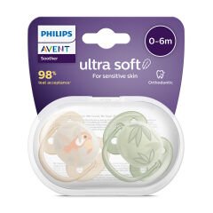 Ultra Soft Emzik 0-6 Ay, 2'li Paket, Erkek 1 Adet