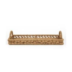 Deco Rustica Dekoratif Tepsi - Bej - 30 cm