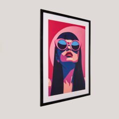 Deco Camila Tablo - Renkli - 70x50 cm