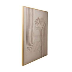 Deco Benoit Tablo - Bej - 100x75 cm