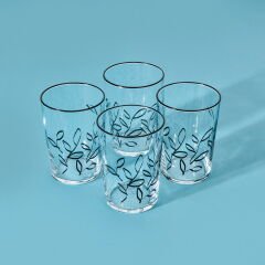 Kitchen Nemi 4'lü Meşrubat Bardağı - Renkli - 510 ml