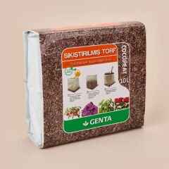 Sıkıştırılmış Cocopeat Torf - 800 gr