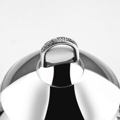 Florina Maxi Çelik Çaydanlık Takımı - Gri - 2,1 lt + 1,4 lt