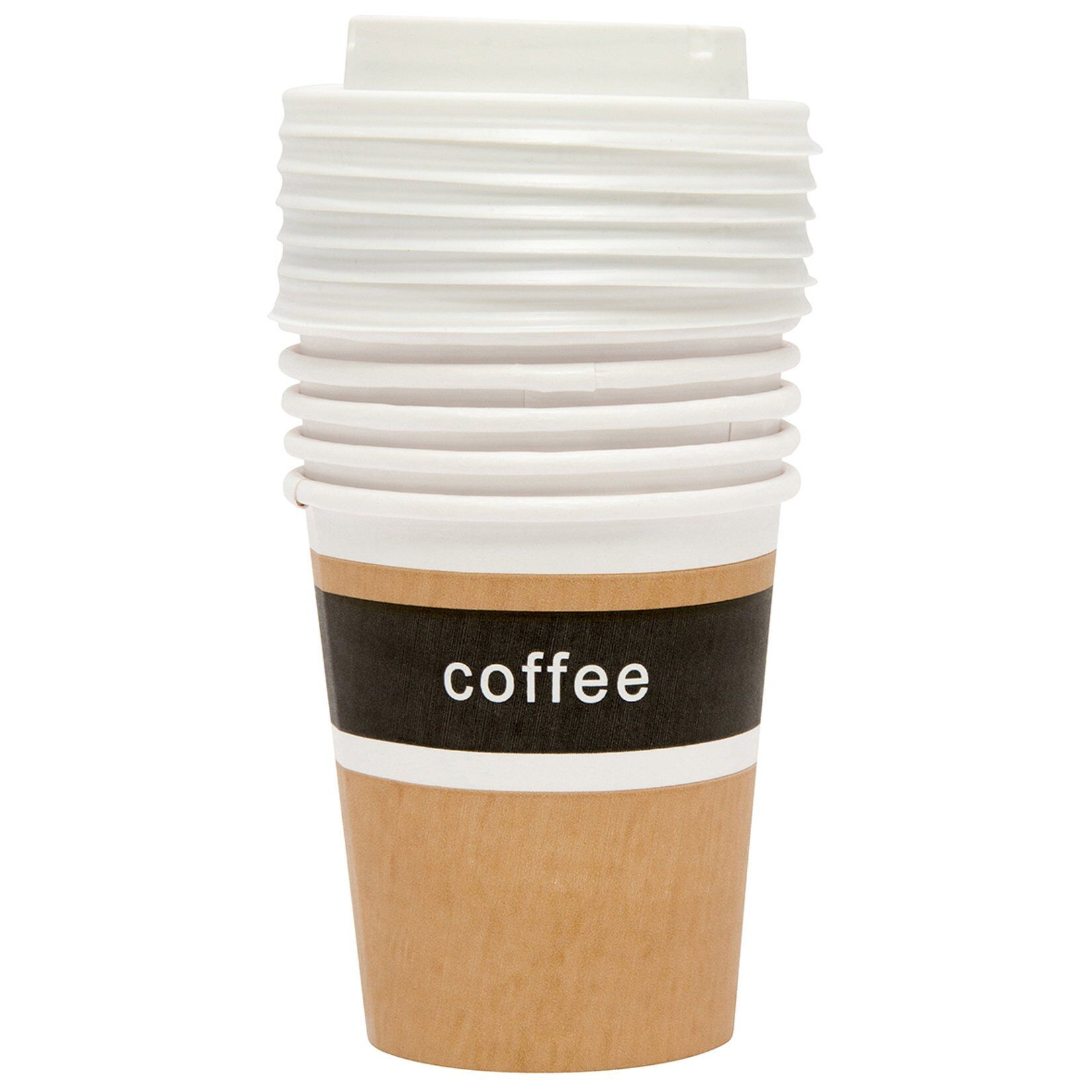 Propack 8 Oz (250 Ml) To Go Bardak ve Kapak Seti 6'lı