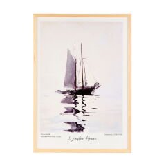 Deco Ship Tablo - Renkli - 50x70 cm