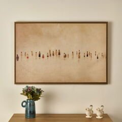 Deco Sociedad Tablo - Bej - 90x60 cm