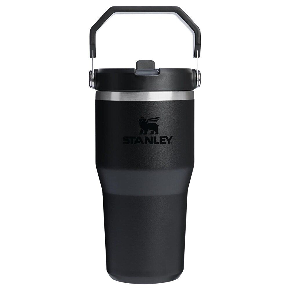 The IceFlow Açılır Pipetli Termos Matara 600ml Black 1 Adet