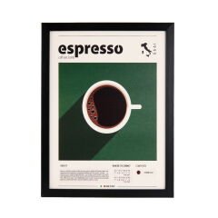Deco Espresso Pano - Yeşil - 30x40 cm