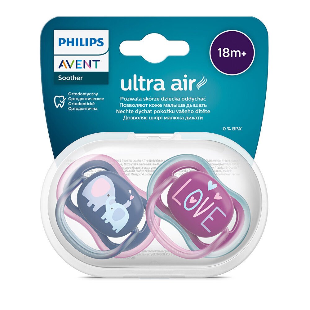 Ultra Air Emzik 18+ Ay, 2'li Paket, Kız 1 Adet