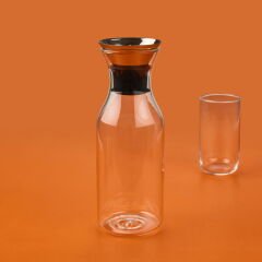 Star Akıllı Kapak Sürahi - Şeffaf - 1 lt